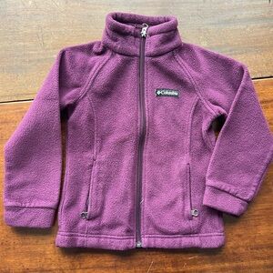Columbia Plum Purple Fleece Jacket